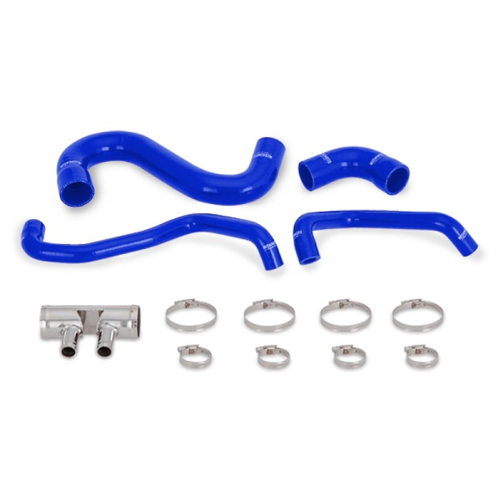 2015-2017 Ford Mustang GT Silicone Lower Rad Hose Blue Mishimoto in the group Select car model / Ford / Mustang 15-17 / Tuning / Radiator & Hoses at DDESIGN Scandinavia AB (MMHOSE-MUS8-15LBL)