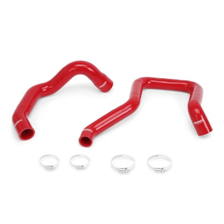 Jeep Cherokee 4.0L XJ Silicone Radiator Hose Kit 1987-1990 Red Mishimoto in the group Select car model at DDESIGN Scandinavia AB (MMHOSE-XJ6-91RD)