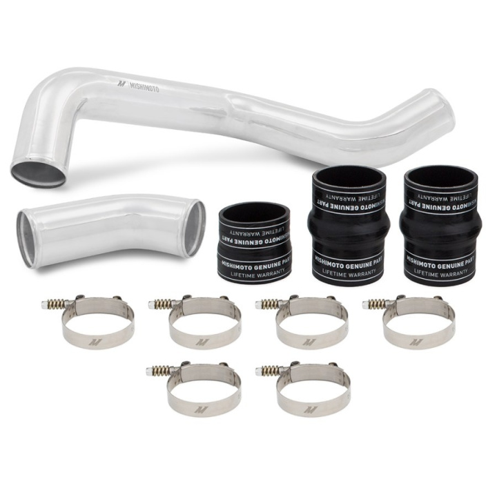 17-19 GM 6.6L L5P Hot-Side Pipe and Boot Kit Polished Mishimoto in the group Select car model / Chevrolet / Silverado 14+ / Tuning / Intercooler & Pipes at DDESIGN Scandinavia AB (MMICP-DMAX-17HP)
