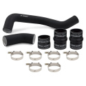 17-19 GM 6.6L L5P Hot-Side Pipe and Boot Kit Wrinkle Black Mishimoto