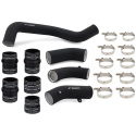 17-19 GM 6.6L L5P Intercooler Pipe + Boot Kit Wrinkle Black Mishimoto