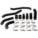 Ford F-150 3.5L EcoBoost Hot-Side Intercooler Pipe Kit 2017+ Wrinkle Black Mishimoto