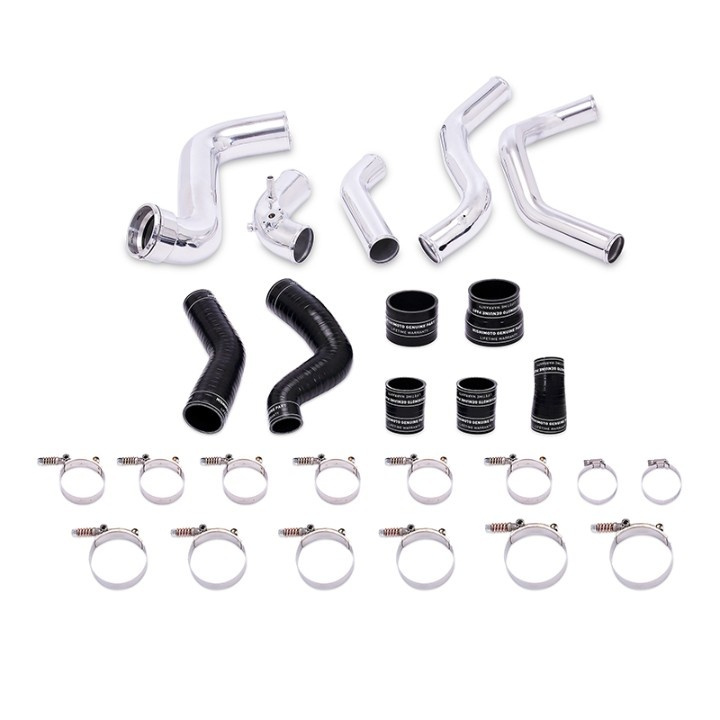 Ford F-150 3.5L EcoBoost Intercooler Kit 2011-2014 Black w/ Polished Pipes Mishimoto in the group Select car model / Ford / F-150 09-14 / Tuning / Intercooler & Pipes at DDESIGN Scandinavia AB (MMINT-F150-11KPBK)