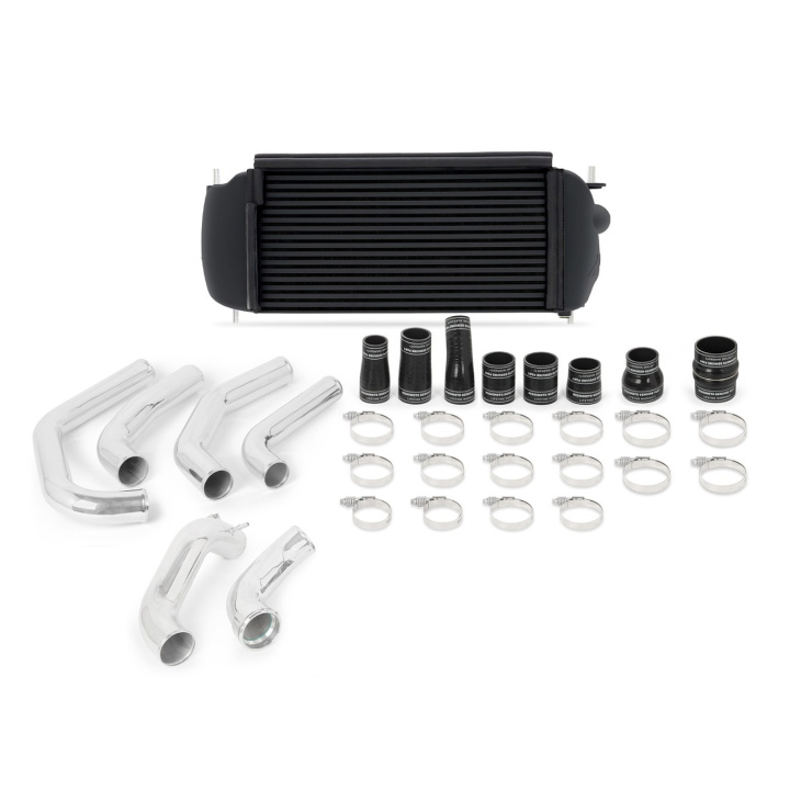 Ford F-150 2.7L EcoBoost Intercooler Kit 2015-2017 Black w/ Polished Pipes Mishimoto in the group Select car model / Ford / F-150 15+ / Tuning / Intercooler & Pipes at DDESIGN Scandinavia AB (MMINT-F27T-15KPBK)