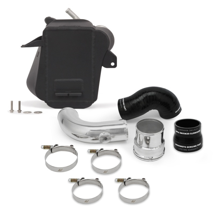 Ford 6.7L Powerstroke Intercooler 2017+ Micro-Wrinkle Black Mishimoto in the group Select car model / Ford / F-250 - F-350 17+ / Tuning at DDESIGN Scandinavia AB (MMINT-F2D-17BK)