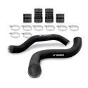 99-03 Ford 7.3L PSD Intercooler Kit Silver w/ Black Pipes Mishimoto