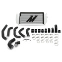 Ford F-150 3.5L EcoBoost Intercooler Kit 2015-2016 Silver w/ Wrinkle Black Pipes Mishimoto