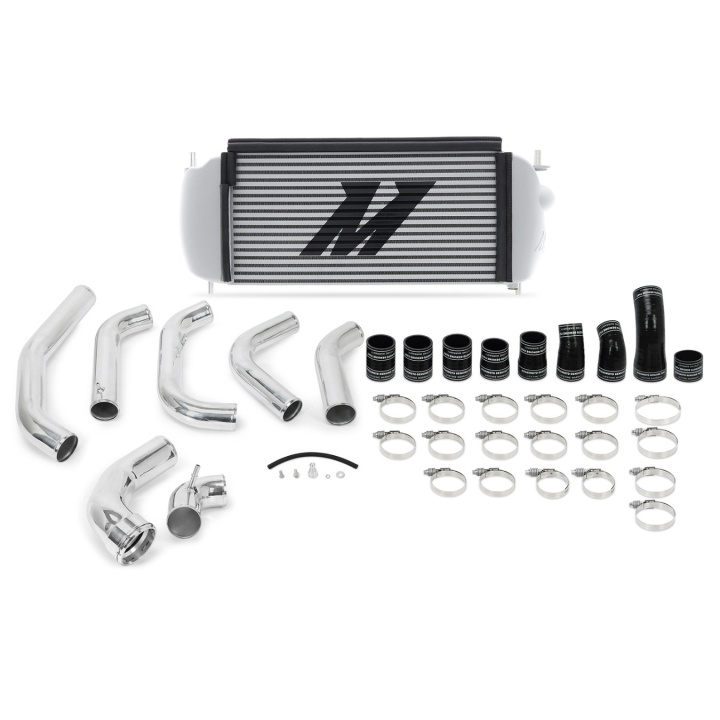 Ford F-150 3.5L EcoBoost Intercooler Kit 2015-2016 Silver w/ Polished Pipes Mishimoto in the group Select car model / Ford / F-150 15+ / Tuning / Intercooler & Pipes at DDESIGN Scandinavia AB (MMINT-F35T-15KPSL)