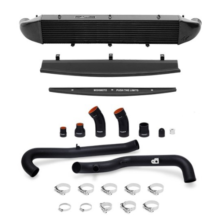 Ford Fiesta ST Intercooler Kit 2014-2019 Black w/ Wrinkle Black Pipes Mishimoto in the group Select car model / Ford / Fiesta MK7 Facelift 12-17 / Tuning / Intercooler & Pipes at DDESIGN Scandinavia AB (MMINT-FIST-14KBBK)
