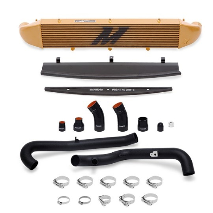 Ford Fiesta ST Intercooler Kit 2014-2019 Gold w/ Wrinkle Black Pipes Mishimoto in the group Select car model / Ford / Fiesta MK7 Facelift 12-17 / Tuning / Intercooler & Pipes at DDESIGN Scandinavia AB (MMINT-FIST-14KBG)