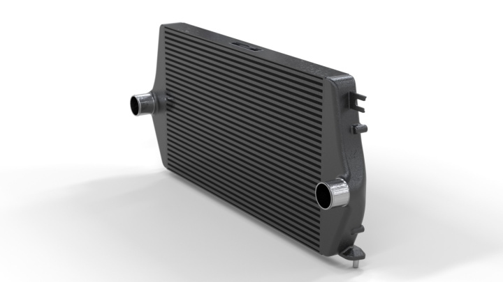 Nissan Titan XD Cummins Intercooler 2016-2019 Black Mishimoto in the group Select car model / Nissan / Titan 16+ at DDESIGN Scandinavia AB (MMINT-XD-16BK)