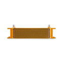 Universal -8AN 10 Row Oil Cooler Gold Mishimoto