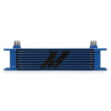 Universal 10-Row Oil Cooler Blue Mishimoto