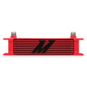 Universal 10-Row Oil Cooler Red Mishimoto