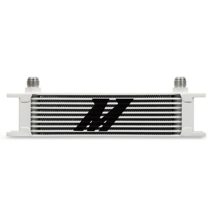 Universal 10-Row Oil Cooler White Mishimoto in the group Universal products at DDESIGN Scandinavia AB (MMOC-10WT)