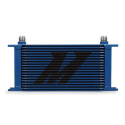 Universal 19-Row Oil Cooler Blue Mishimoto