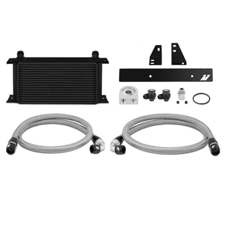 Nissan 370Z/ Infiniti G37 (Coupe only) Oil Cooler Kit, Black Mishimoto in the group Select car model / Nissan / 370Z Z34 2008-2020 / Tuning / Cooling & Hoses at DDESIGN Scandinavia AB (MMOC-370Z-09BK)