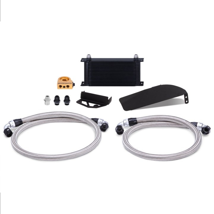 Honda Civic Type R Thermostatic Oil Cooler Kit 2017+ Black Mishimoto in the group Select car model / Honda / Civic Type R FK2 15-17 / Tuning / Cooling & Hoses at DDESIGN Scandinavia AB (MMOC-CTR-17TBK)
