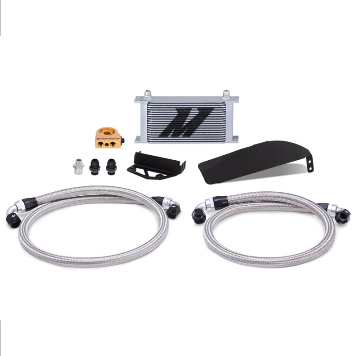 Honda Civic Type R Thermostatic Oil Cooler Kit 2017+ Silver Mishimoto in the group Select car model / Honda / Civic Type R FK2 15-17 / Tuning / Cooling & Hoses at DDESIGN Scandinavia AB (MMOC-CTR-17TSL)