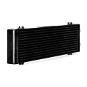 Universal Dual Pass Bar & Plate Oil Cooler Large Black Mishimoto