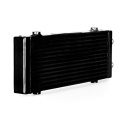 Universal Dual Pass Bar & Plate Oil Cooler Medium Black Mishimoto