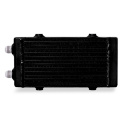 Universal Dual Pass Bar & Plate Oil Cooler Small Black Mishimoto