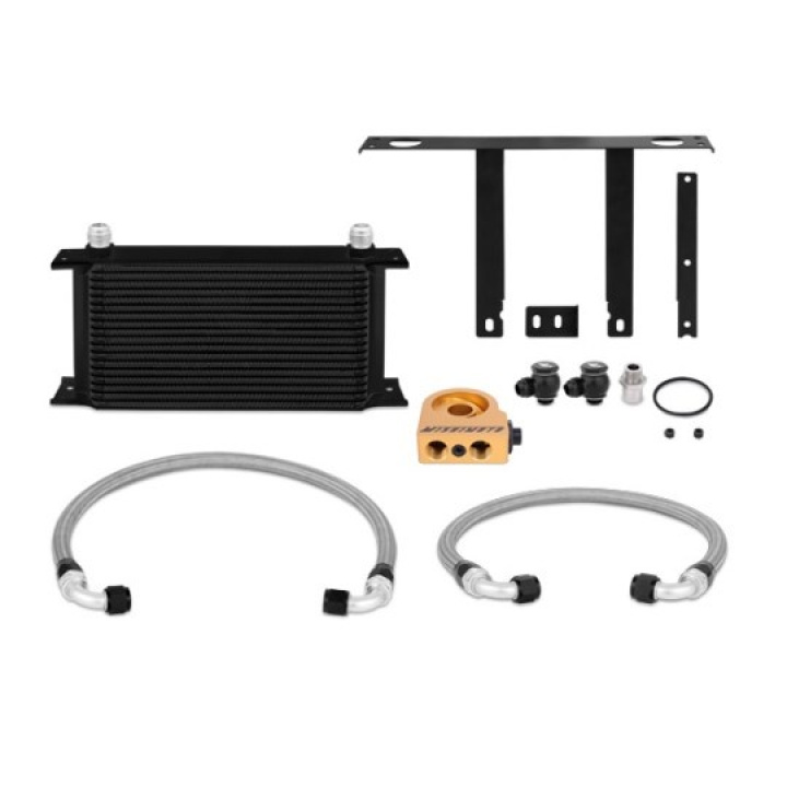 Hyundai Genesis Coupe 2.0T Thermostatic Oil Cooler Kit, Black Mishimoto in the group Select car model / Hyundai / Genesis Coupe 08-16 / Tuning / Radiator & Hoses at DDESIGN Scandinavia AB (MMOC-GEN4-10TBK)