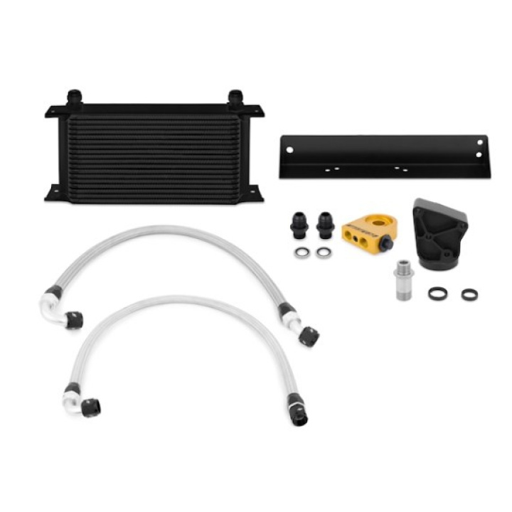 Hyundai Genesis Coupe 3.8L Thermostatic Oil Cooler Kit, Black Mishimoto in the group Select car model / Hyundai / Genesis Coupe 08-16 / Tuning / Radiator & Hoses at DDESIGN Scandinavia AB (MMOC-GEN6-10TBK)