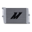 Heavy-Duty Oil Cooler 10\'\' Opposite-Side Outlets Silver Mishimoto