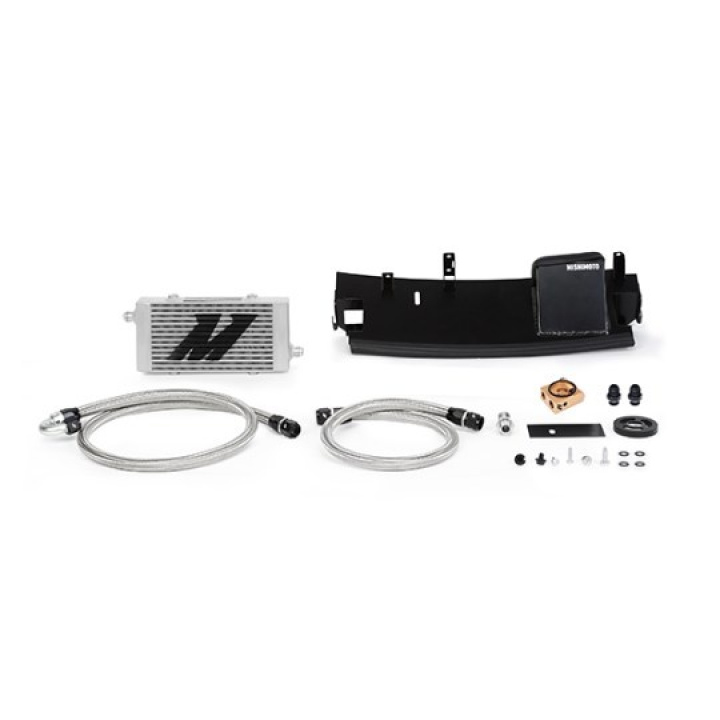 Ford Focus RS Thermostatic Oil Cooler Kit 2016-2018 Silver Mishimoto in the group Select car model / Ford / Focus RS MK3 15-19 / Tuning / Cooling & Hoses at DDESIGN Scandinavia AB (MMOC-RS-16TSL)