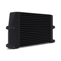 Heavy-Duty Oil Cooler 10\'\' Same-Side Outlets Black Mishimoto