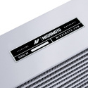 Heavy-Duty Oil Cooler 10\'\' Same-Side Outlets Silver Mishimoto