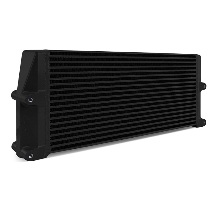 Heavy-Duty Oil Cooler 17\'\' Same-Side Outlets Black Mishimoto in the group Universal products at DDESIGN Scandinavia AB (MMOC-SSO-17BK)