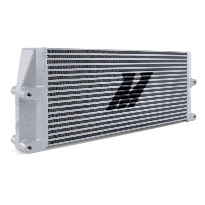 Heavy-Duty Oil Cooler 17\'\' Same-Side Outlets Silver Mishimoto in the group Universal products at DDESIGN Scandinavia AB (MMOC-SSO-17SL)