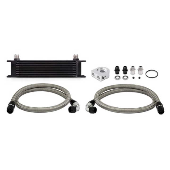 Universal 10 Row Oil Cooler Kit, Black Mishimoto in the group Universal products at DDESIGN Scandinavia AB (MMOC-UBK)