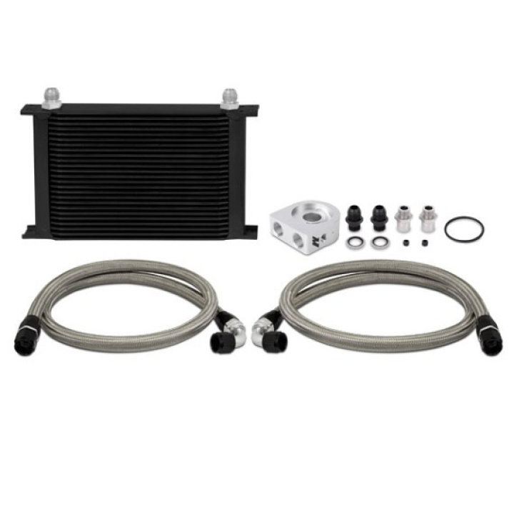 Universal 19 Row Oil Cooler Kit, Black Mishimoto in the group Universal products at DDESIGN Scandinavia AB (MMOC-ULBK)