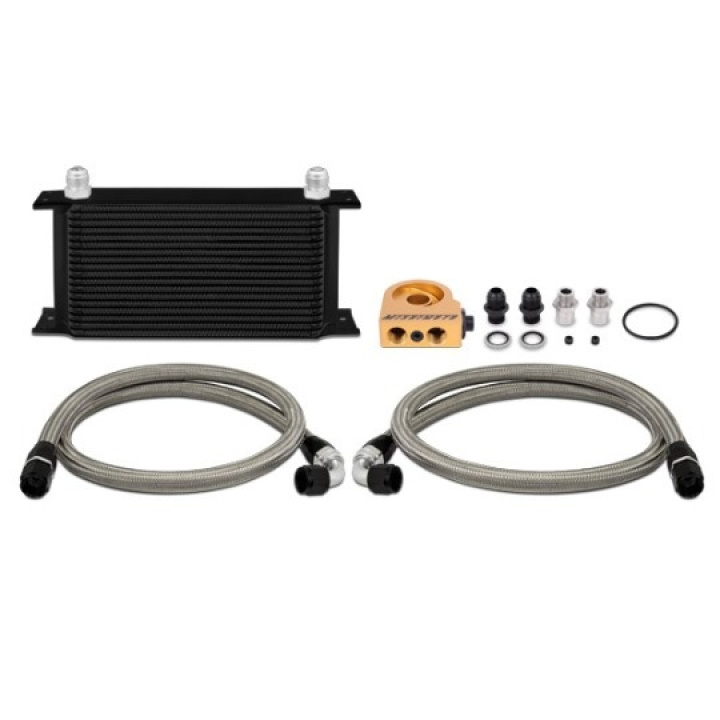Universal Thermostatic 19 Row Oil Cooler Kit, Black Mishimoto in the group Universal products at DDESIGN Scandinavia AB (MMOC-ULTBK)