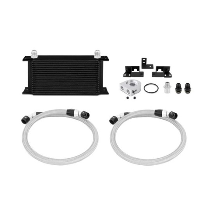 Jeep Wrangler JK Oil Cooler Kit, Black Mishimoto in the group Select car model / Jeep / Wrangler JK 2007-2018 / Tuning at DDESIGN Scandinavia AB (MMOC-WRA-07BK)