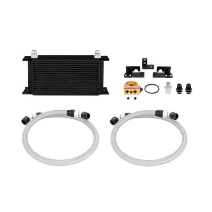 Jeep Wrangler JK Thermostatic Oil Cooler Kit, Black Mishimoto in the group Select car model / Jeep / Wrangler JK 2007-2018 / Tuning at DDESIGN Scandinavia AB (MMOC-WRA-07TBK)