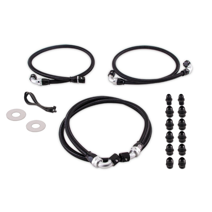 Chevrolet / GMC 6.6L Duramax LB7/LLY Transmission Cooler Line Kit 2001-2005 Mishimoto in the group Select car model / Chevrolet / Silverado 99-07 / Tuning / Cooling & Hoses at DDESIGN Scandinavia AB (MMTCL-DMAX-01)