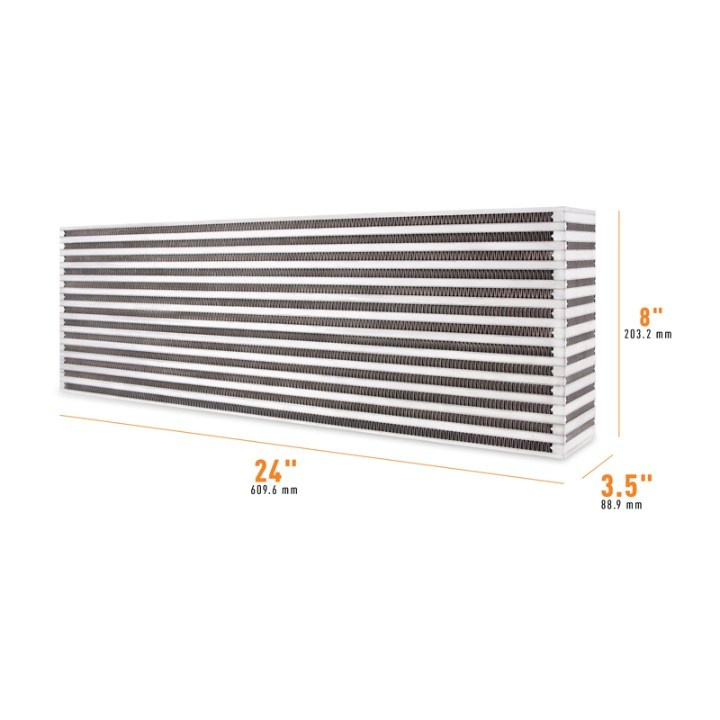 Universal Air-to-Air Race Intercooler Core 24.00\'\' x 8.00\'\' x 3.50\'\' Mishimoto in the group Tuning / Cooling / Intercooler & Pipes / Intercooler Core at DDESIGN Scandinavia AB (MMUIC-05)