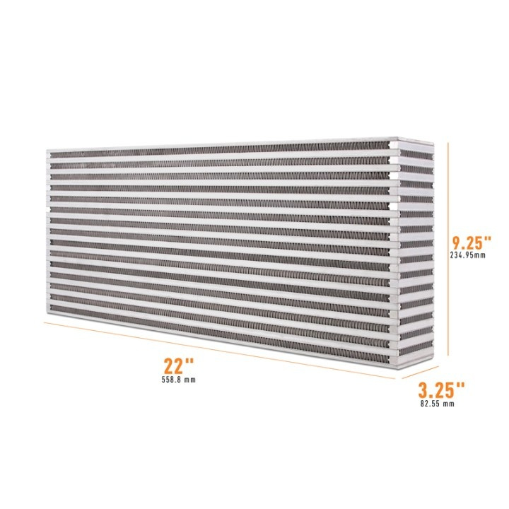Universal Air-to-Air Race Intercooler Core 22.00\'\' x 9.25\'\' x 3.25\'\' Mishimoto in the group Tuning / Cooling / Intercooler & Pipes / Intercooler Core at DDESIGN Scandinavia AB (MMUIC-10)