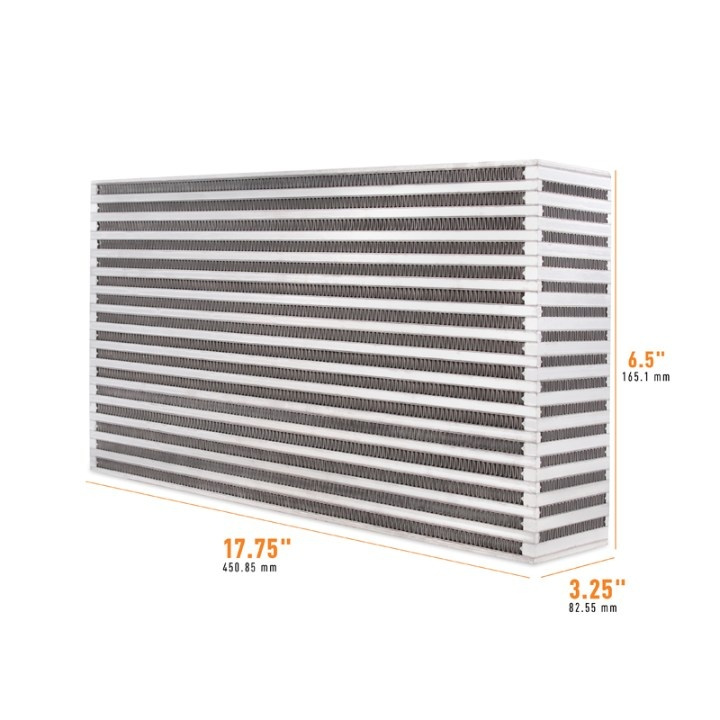 Universal Air-to-Air Race Intercooler Core 17.75\'\' x 6.50\'\' x 3.25\'\' Mishimoto in the group Tuning / Cooling / Intercooler & Pipes / Intercooler Core at DDESIGN Scandinavia AB (MMUIC-16)