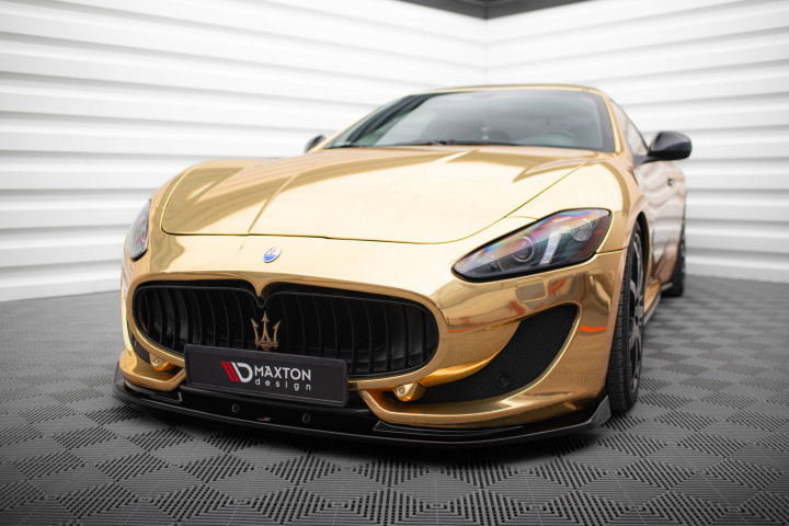 Maserati Granturismo Mk1 Facelift 2013-2018 Front Splitter V.1 Maxton Design in the group Select car model / Maserati / Granturismo at DDESIGN Scandinavia AB (MS-GT-1F-FD1G)