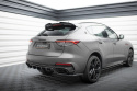 Maserati Levante Trofeo Mk1 2018- Central Rear Splitter (With Vertical Bars) V.1 Maxton Design