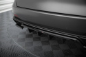 Maserati Levante Trofeo Mk1 2018- Central Rear Splitter (With Vertical Bars) V.1 Maxton Design