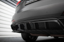 Maserati Levante Trofeo Mk1 2018- Central Rear Splitter (With Vertical Bars) V.1 Maxton Design