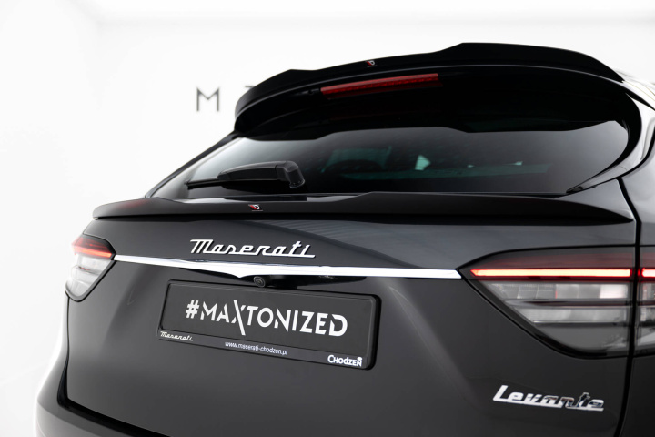 Maserati Levante GT Mk1 Facelift 2016-2024 Lower Spoiler Cap Maxton Design in the group Select car model / Maserati / Levante 2016+ at DDESIGN Scandinavia AB (MS-LE-1F-GT-CAP2G)