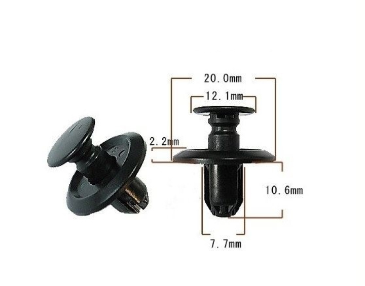 Mitsubishi Clips OEM in the group Select car model / Mitsubishi / EVO 9 at DDESIGN Scandinavia AB (MU488006)