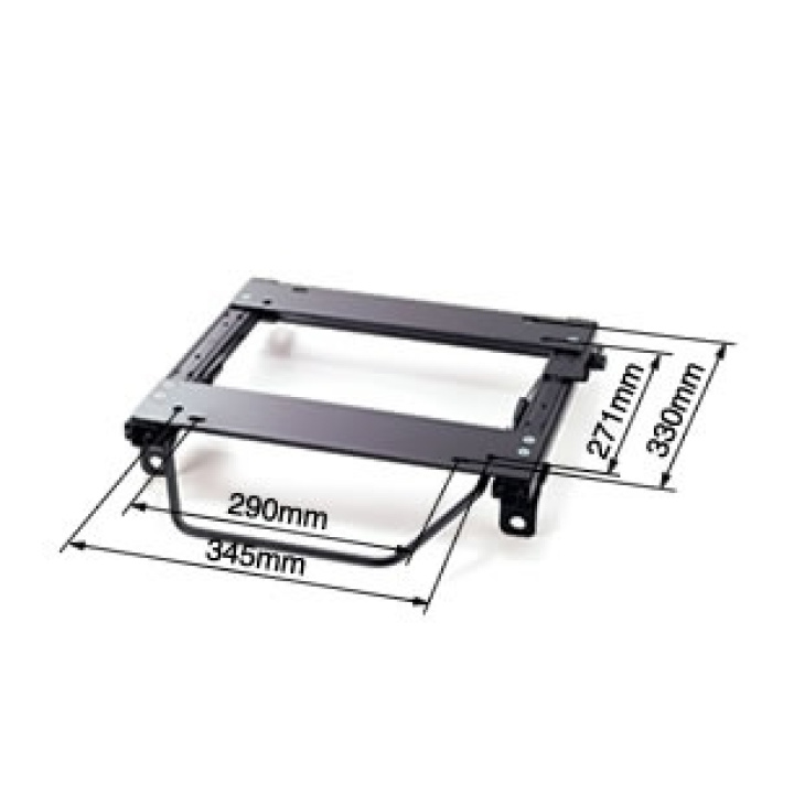 Skyline GTT R34 98-01 Bride Seat Rail MO Left in the group Select car model / Nissan / Skyline R34 GTT / Interior at DDESIGN Scandinavia AB (N106MO-714)